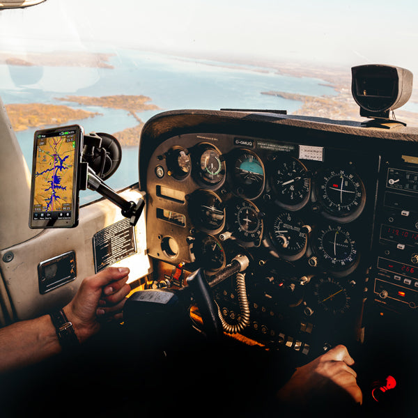 Cosciale per pilota - KNE-1240 - MyGoFlight - per iPad