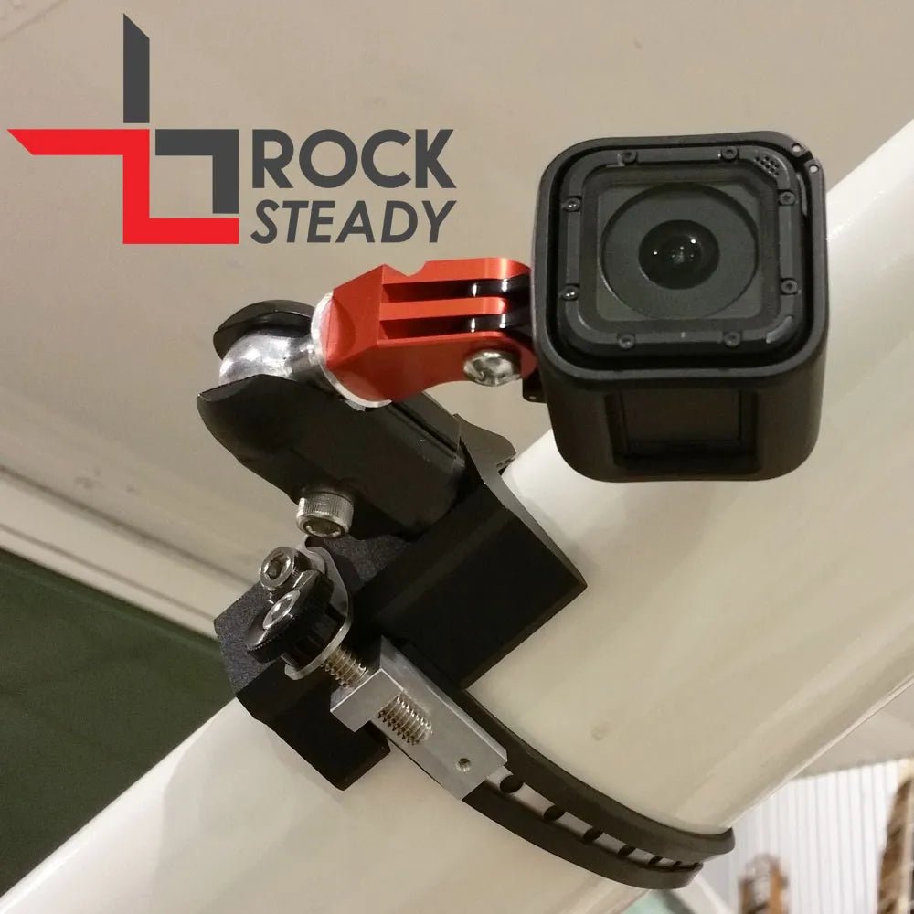 Rock Steady Strut/Skid GoPro Ball Mount &amp; Steel Strap - MYGOFLIGHT