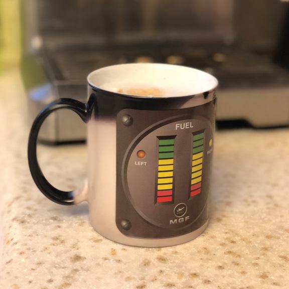 Heat Changing MGF Pilot Mug - MYGOFLIGHT