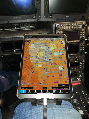 Cosciale per pilota - KNE-1255 - MyGoFlight - per iPad